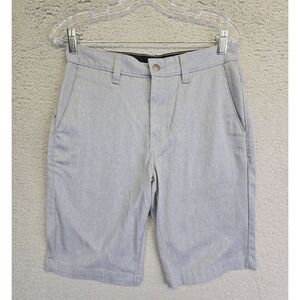 Volcom Shorts Men 29 Gray Vmonty Stretch Chino Flat‎ Front Modern Fit 2